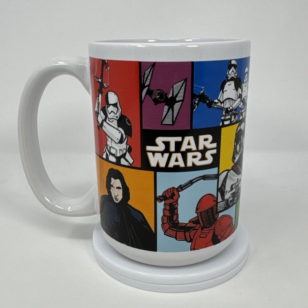 Star Wars Comic Strip Coffee Mug by Galerie Empire Strikes Back Vader 4.5" RARE